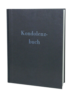 Kondolenzbuch mit Büttenpapier